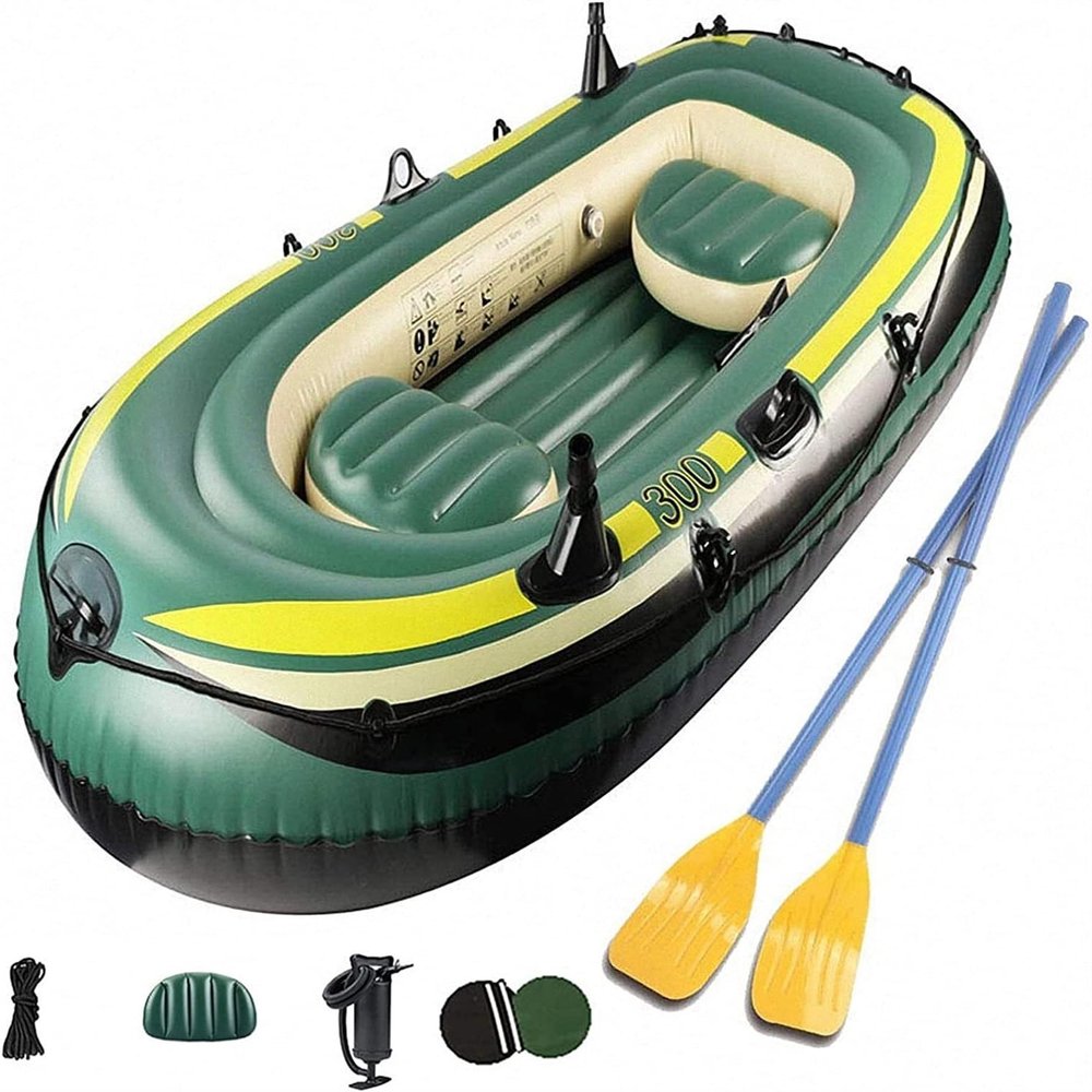 CukUJH Amusement Outdoor Kayak Triple Inflatable Kayak Plastic Boat Kayak Fishing Boat Inflatable Boat Rubber Boat