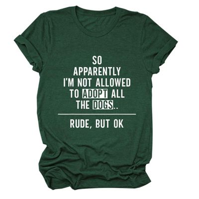 Dog Lover Mom Tshirt, Mama T-Shirt Women's Printed T-Shirt Short Sleeve Causal Crewneck Top Trendy