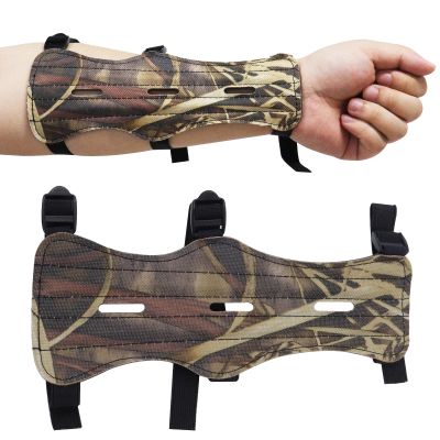 oubert Archery Arm Guard Hunting Practice Leather Archery Arm Protector for Men Women Adjustable Archery Wrist Guard for Adults Hunting Shooting