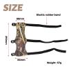 oubert Archery Arm Guard Hunting Practice Leather Archery Arm Protector for Men Women Adjustable Archery Wrist Guard for Adults Hunting Shooting view 2