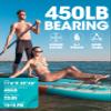 CETANA 11'635" Extra Wide Stand Up Paddle Board with Seat for Adults & Youth, 400lb Capacity Inflatable Paddle Board, Sup with Removable US Fin, 100L Backpack, Floating Paddle, Safety Leash view 2
