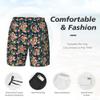 Custom Mens Swim Trunks Personalized Board Shorts with Face Quick Dry Swimsuit Bathing Suit Compression Liner Hawaiian Beach Shorts with Pockets Style 30 view 4