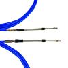 Fits Yamaha Suzuki Honda Outboard Control Box Blue Shift/Throttle Cable 15FT Boat Motor Steering System Universal Cables 33C 2Pcs/Set view 4
