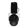 Walker's Razor Slim X-TRM Electronic Earmuffs Bundle with Gel Ear Pads for Shooting & Hunting, Black view 3