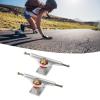 Bnineteenteam Skateboard Shock Absorbing Bridge, 2 Pcs 5.5 Inch Aluminium Alloy Hollow Skateboard Trucks Lightweight and Efficient Bridges view 3