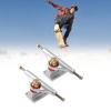 Bnineteenteam Skateboard Shock Absorbing Bridge, 2 Pcs 5.5 Inch Aluminium Alloy Hollow Skateboard Trucks Lightweight and Efficient Bridges view 4