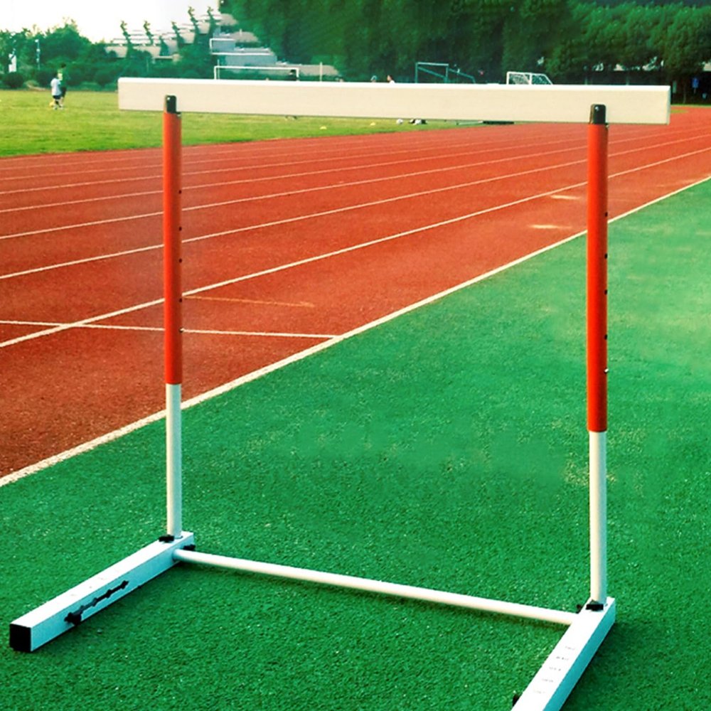 Blazea 30-42 Inch Height Adjustable Hurdles, Outdoor Track & Field Hurdle Training Equipment Detachable, Professional Athletic Sports Hurdle