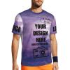 Custom T Shirts for Men Women Customize Your Own Photos/Text Personalized Shirts Perfect for Running Cycling Sports and Lightweight/Quick Drying Birthday Father's Day Great Gift X-Large Style 1 view 2