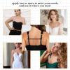 3 Pairs Bra Strap Clips Women's Bra Strap Holders for Slipping Elastic Straps Adjustable Bra Band Extender Keep Bra Straps In Place Bra Accessories view 4