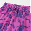 BARASA Long Maxi Skirts for Women Summer High Elastic Waist Skirt Casual Tie Front Flowy Ruffle Floral Print Long A Line Skirts 8627 Pink Blue M view 4