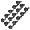 SUNGOOYUE 15pcs Billiard Bottom Cover Set Tail Plug Protective AntiCollision Accessory Suitable for Billiard Lovers Black view 2