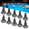 SUNGOOYUE 15pcs Billiard Bottom Cover Set Tail Plug Protective AntiCollision Accessory Suitable for Billiard Lovers Black view 3