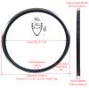 Voilamart 36H Double Wall Aluminum Bicycle Rim, 0.75/0.98 IN Width, 1.18 IN Height, 36 Holes, Fits Mountain Bike Trike Tricycle with V-Brake Area, Schrader/American/Franch Valve fits (Inches, 27.5) view 2