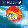 WOW Sports Ski Tow Rope Bundle - 60ft 4K Tow Turbo Rope, 12ft Self Centering Harness for 1-2 Rider Tubes & Wakeboards view 4