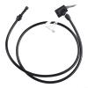 Bike Pump Hose, Flexible Bike Tire Pump Inflator Hose 125cm Length Heat Resistant Bike Air Pump Inflator Hose Portable Air Tire Inflator Pump Hose view 1