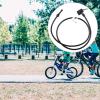 Bike Pump Hose, Flexible Bike Tire Pump Inflator Hose 125cm Length Heat Resistant Bike Air Pump Inflator Hose Portable Air Tire Inflator Pump Hose view 3