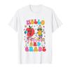 Hello Third Grade Team 3rd Grade Back To School Teacher Kids T-Shirt view 1
