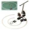 Paint Tape Applicator, Manual Tape Pasting Machine, Basketball Court Marking Kit with Drawing Circle Kit, for Roads, Parking Lots, Badminton Courts,55~80cm view 1