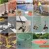 Paint Tape Applicator, Manual Tape Pasting Machine, Basketball Court Marking Kit with Drawing Circle Kit, for Roads, Parking Lots, Badminton Courts,55~80cm view 2