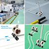 Paint Tape Applicator, Manual Tape Pasting Machine, Basketball Court Marking Kit with Drawing Circle Kit, for Roads, Parking Lots, Badminton Courts,55~80cm view 3