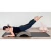 Onwowsun Pilates Arc Barrel for Spine Exercises, Balance, Core Strengthening, and Stretching, Build Strength and Stability, Pilates Equipment for Home and Studio Use,with Yoga Mat view 4