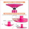 Dance Pole Exercise Club Pink Stripper Pole 9ft 10ft 11ft 12ft, Spinning Static Dancing Pole for Heavy Duty Plus Size Women, Portable Dance Pole Kit for High Ceiling Home Club Bedroom Apartment, Loads view 3