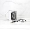 SMIZE Ceramic Printed Mug, 11 Ounce, White, Smize01Juventus view 1