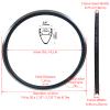 Voilamart 36H Double Wall Aluminum Bicycle Rim, 0.75/0.98 IN Width, 1.18 IN Height, 36 Holes, Fits Mountain Bike Trike Tricycle with V-Brake Area, Schrader/American/Franch Valve fits (Inches, 20) view 2