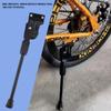 ZJIVQO 2 Holes Folding Bike Stand, Bike Support Bracket, Steel Single Side Kickstand, Kickstand for Mountain Bike, Road Bike view 4