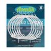 Aventik Fly Fishing Tapered Leader Pre-Tied Loop Fishing Leader Line 7.5FT 9.0FT 12FT 6/12 Pack Tensile Strength- Abrasion Resistance- Low Memory Freshwater Saltwater(9.0FT-12pcs, 6X-3.1LB) view 1