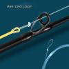 Aventik Fly Fishing Tapered Leader Pre-Tied Loop Fishing Leader Line 7.5FT 9.0FT 12FT 6/12 Pack Tensile Strength- Abrasion Resistance- Low Memory Freshwater Saltwater(9.0FT-12pcs, 6X-3.1LB) view 4