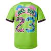 HOPSHION 90s Bel Air Baseball Jersey for Women Button Down Hip Hop Clothing Outfits HP006-#23-Green-L view 4