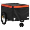 SKM Bike Trailer Black and Orange 45 kg Iron (Weight-14KG)-4110 view 2
