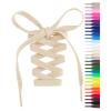 Handshop Flat Shoelaces 5/16" - Shoe Laces Replacements For Sneakers and Athletic Shoes Boots Beige 76 view 1
