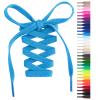 Handshop Flat Shoelaces 5/16" - Shoe Laces Replacements For Sneakers and Athletic Shoes Boots Sky Blue 200 view 1