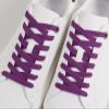 Handshop Flat Shoelaces 5/16" - Shoe Laces Replacements For Sneakers and Athletic Shoes Boots Purple Red 76 view 2
