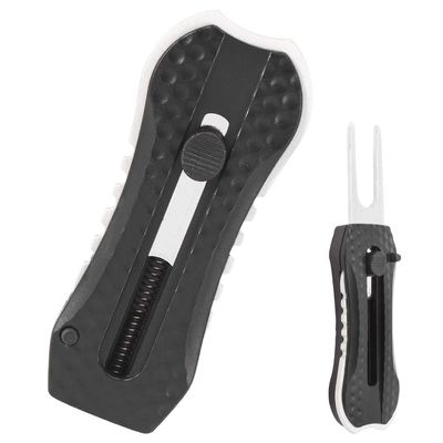 POENVFPO Stainless Steel Divot Repair Tool Ball Marker, Lightweight | Foldable Design, Used in Courses | Clubs