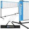 Olybeaka Portable Multi - Sport Net: Height - Adjustable for Pickleball, Badminton, Junior Tennis, Small Volleyball, Soccer | Driveway & Backyard Use | with Carrying Bag view 1