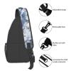 WSOIHFEC Sling Bag for Women Men Chest Bag Snowy Mountain Crossbody Bag Small Sling Backpack Fanny Packs Hiking Daypack view 4