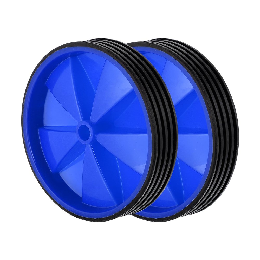 PATIKIL Bike Training Wheels, 1 Pair Bicycle Assist Wheels Balance Training Tool Replacement Parts Wheels for Girls Bike, Blue