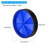 PATIKIL Bike Training Wheels, 1 Pair Bicycle Assist Wheels Balance Training Tool Replacement Parts Wheels for Girls Bike, Blue view 2