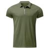 Ymosrh Polo Shirts, Short Sleeve Zipper Business Casual Polos Lightweight Athletic Golf Tshirt Big and Tall Shirts Clothes (4XL, Army Green) view 3