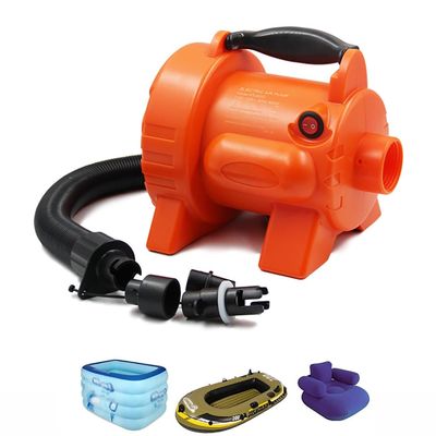 XARONF Electric Air Pump, 800W High Power AC Electric Air Pump, Air Pressure 2.8PSI with 3 Nozzles Suitable for Inflatable Tents, Kayaks, Dinghies and Swimming Pools