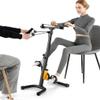 Pedal Exerciser Bike for Hand Arm Leg and Knee, 14-47in Height Adjustable Fitness Equipment for Seniors, Foldable Exercise Bike for Total Body view 1