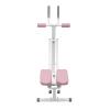Ab Machine, Adjustable Ab Exercise Bench, Foldable Sit Up Bench, Full Body Exercise Equipment With LED Display for Home Gym Core Abdominal Sculpting Workouts (Pink) view 3