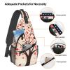 WSOIHFEC Sling Bag for Women Men Chest Bag Love Heart Tree Crossbody Bag Small Sling Backpack Fanny Packs Hiking Daypack view 3