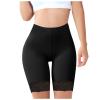 Slip Shorts for Women High Waist Lace Leggings Shorts Soft Stretch Boyshorts Panties Under Dress Underwear Yoga Shorts A- Black view 1
