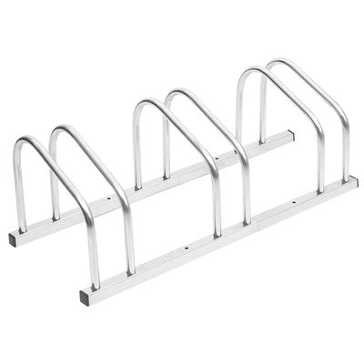 SKM Bike Rack for 3 Bikes Galvanised Steel (Weight-4KG)