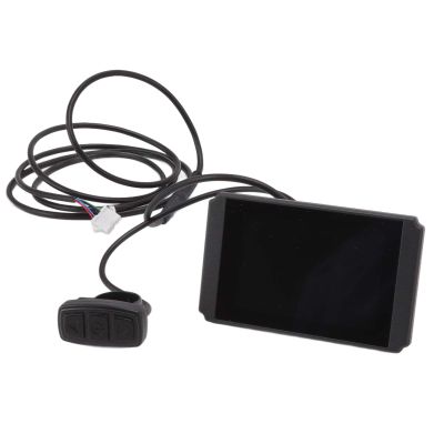 Yuecoom Electric Bike LCD Display, LCD8H Colorful Waterproof 24V 36V 48V Electric Bike Conversion Kit Display Meter for KT