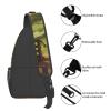 WSOIHFEC Sling Bag for Women Men Chest Bag Country Gate Crossbody Bag Small Sling Backpack Fanny Packs Hiking Daypack view 4